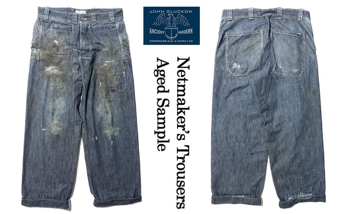 Jelado John Gluckow Vintage Painter Trousers — detail