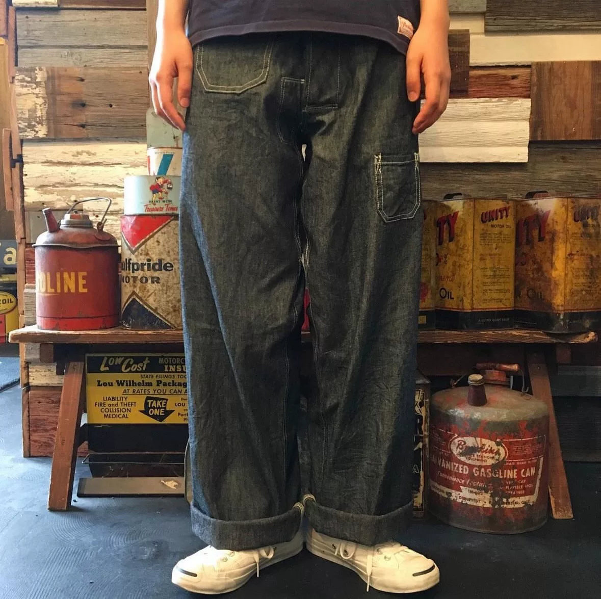 Jelado John Gluckow Vintage Painter Trousers — label