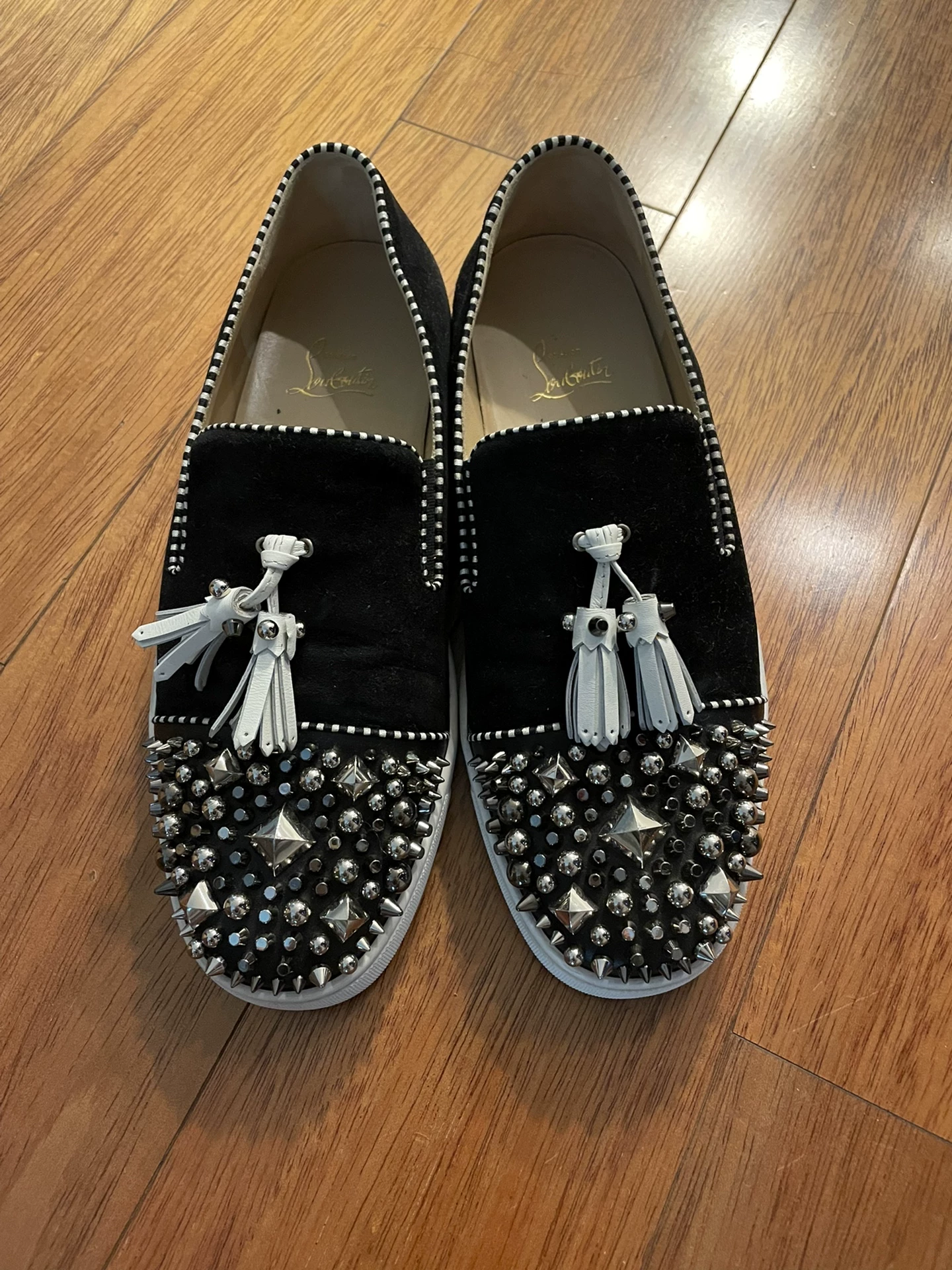 Christian Louboutin Men's Slip-On Sneakers