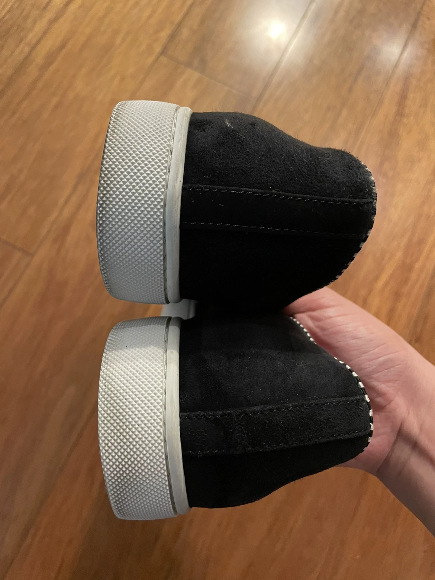 Christian Louboutin Men's Slip-On Sneakers — label
