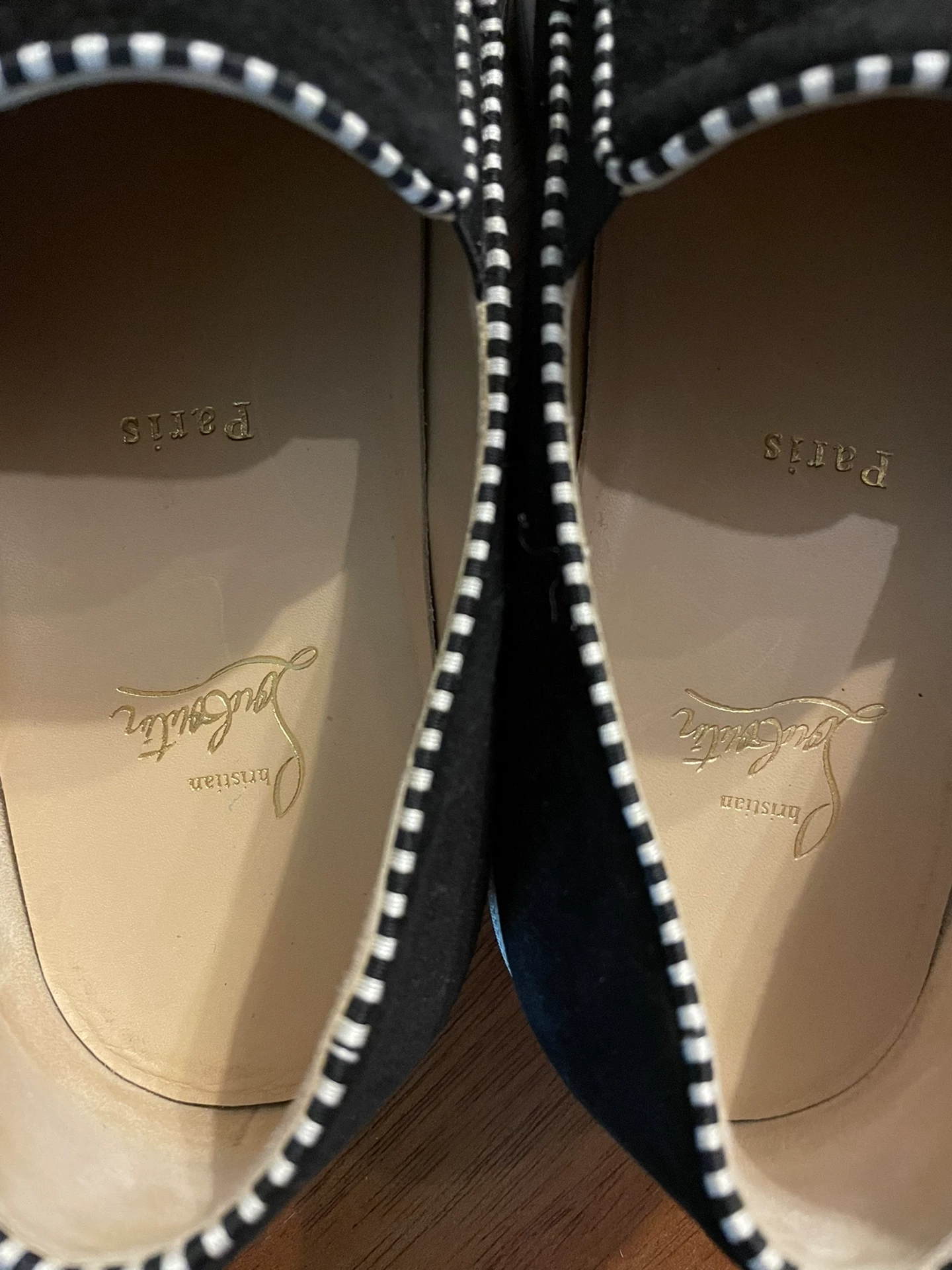Christian Louboutin Men's Slip-On Sneakers — front
