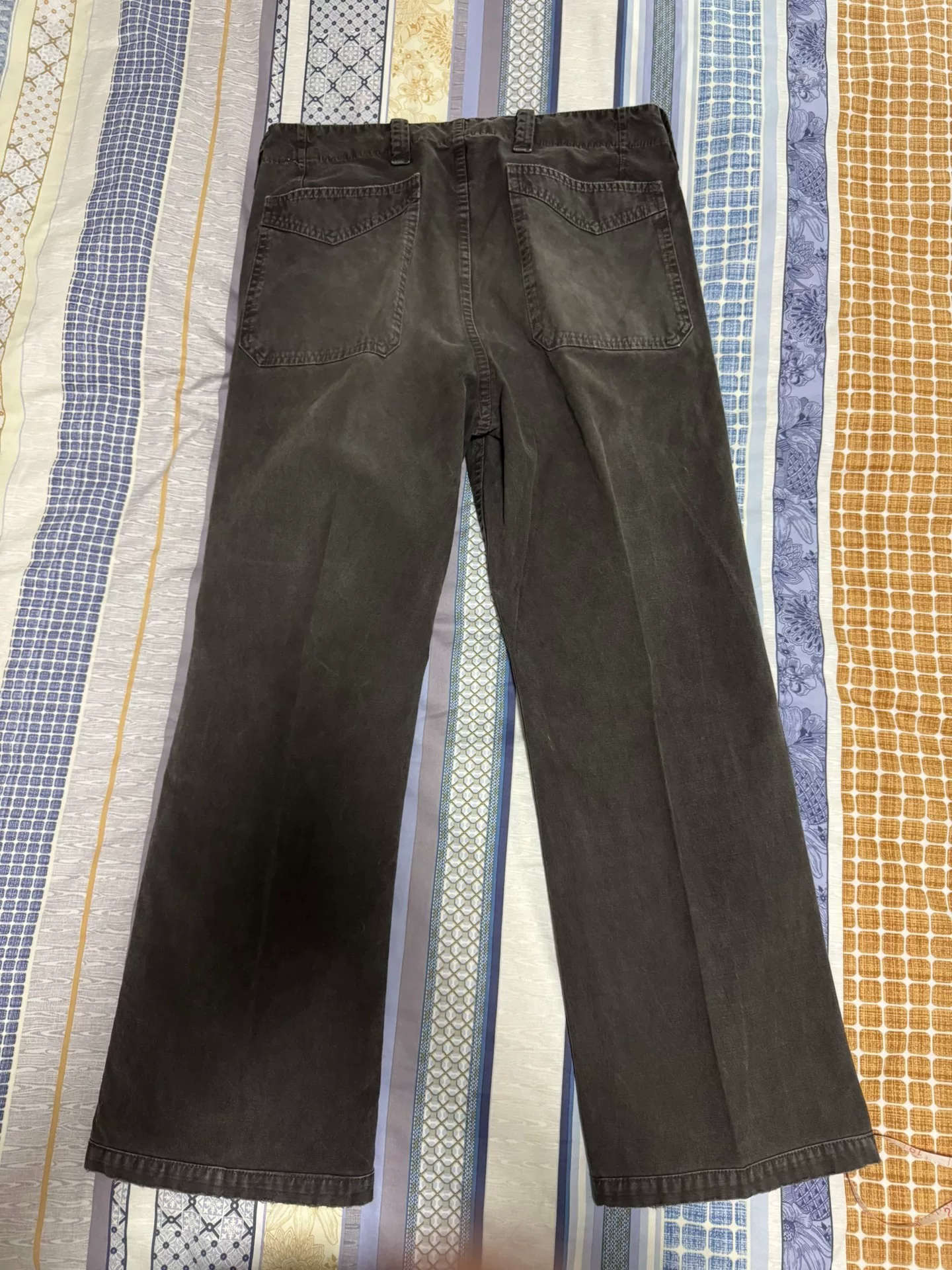 VISVIM 20AW GIFFORD PANTS DMGD — front