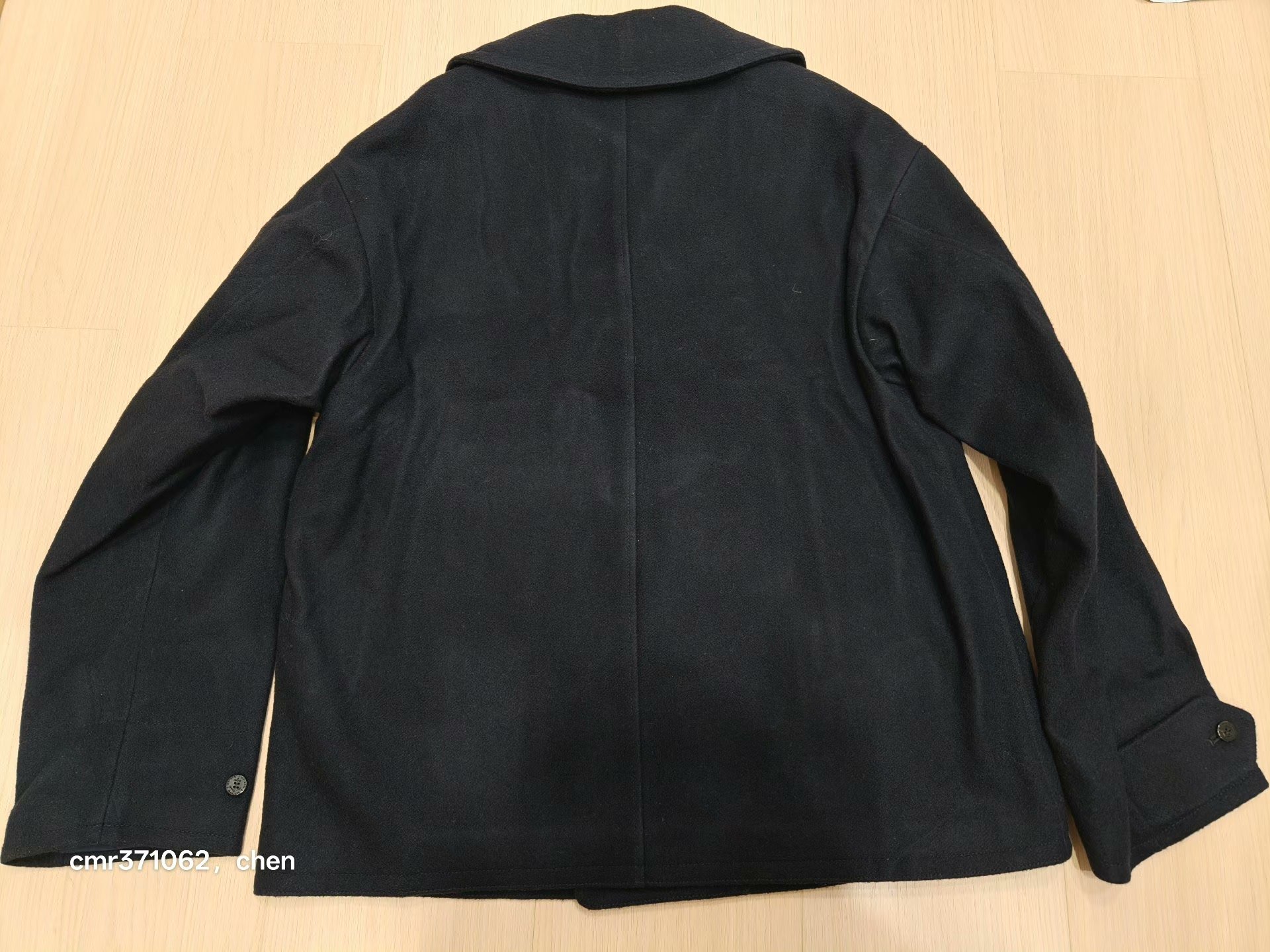 visvim 22ss POLLACK P.COAT — label
