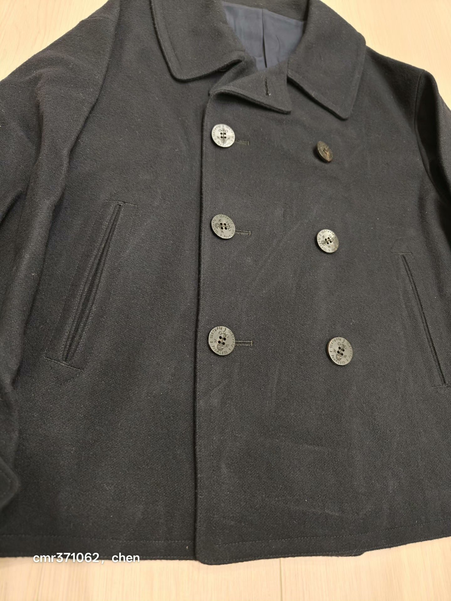 visvim 22ss POLLACK P.COAT — detail
