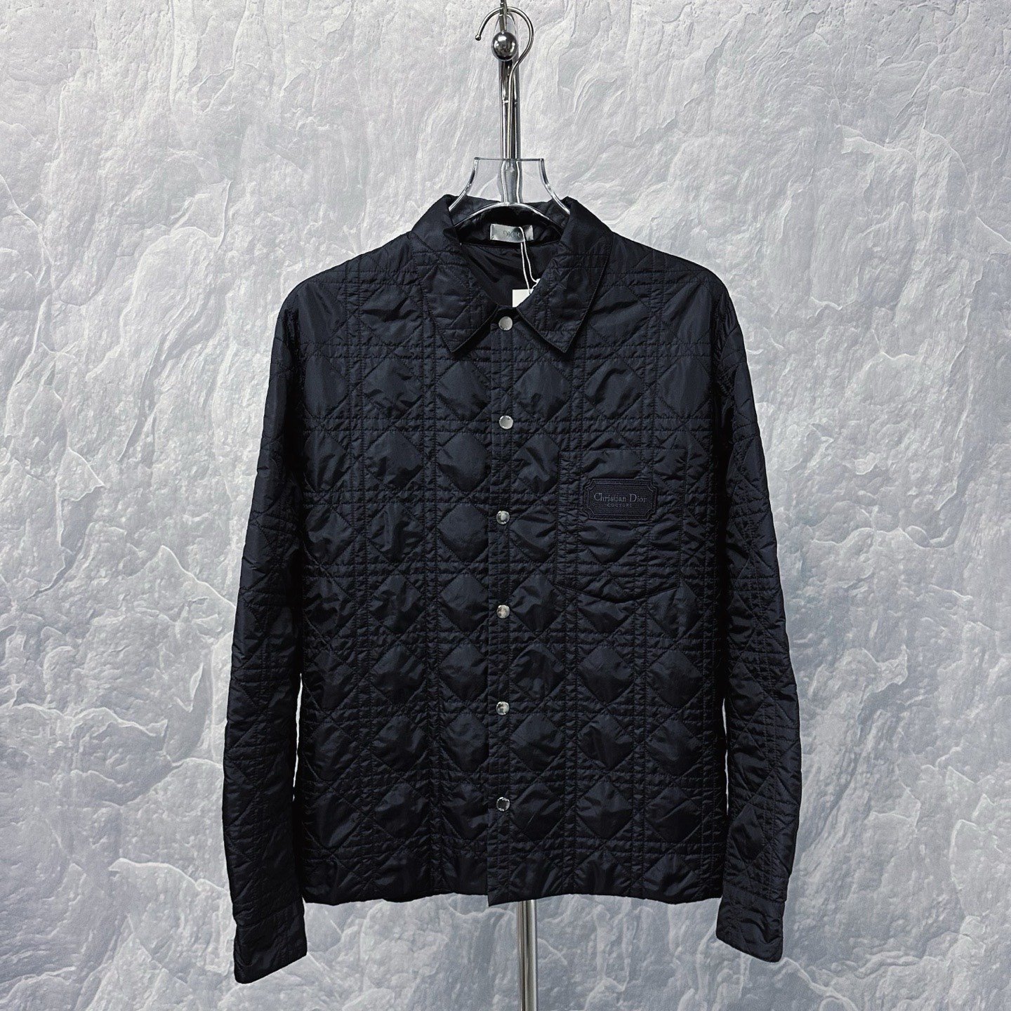 Dior Diamond Quilted Cotton Jacket