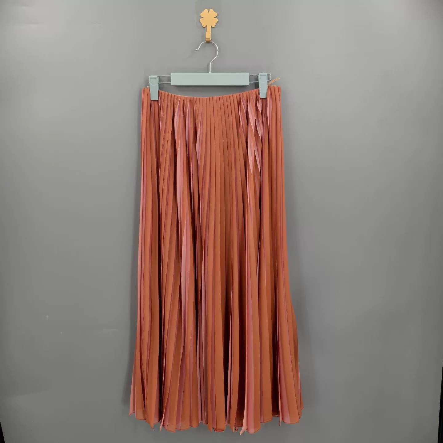 Christian Dior High Couture Pink Pleated Skirt