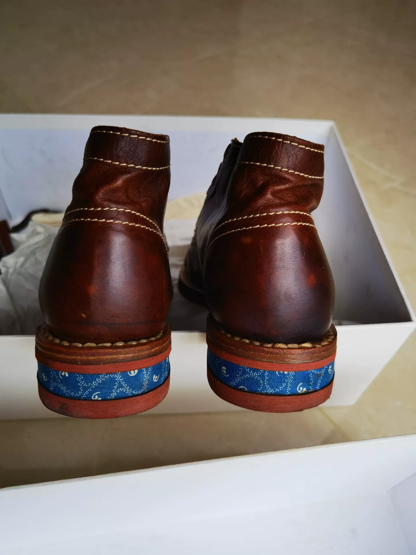 Visvim Brigadier Boots Mid-Folk — back