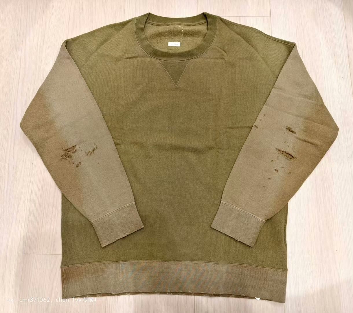 visvim 20SS Jumbo Sweat Crash