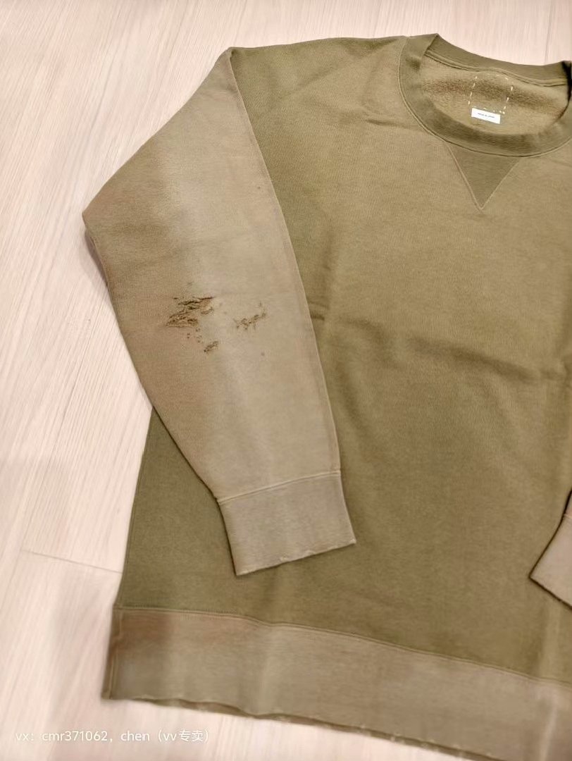 visvim 20SS Jumbo Sweat Crash — front