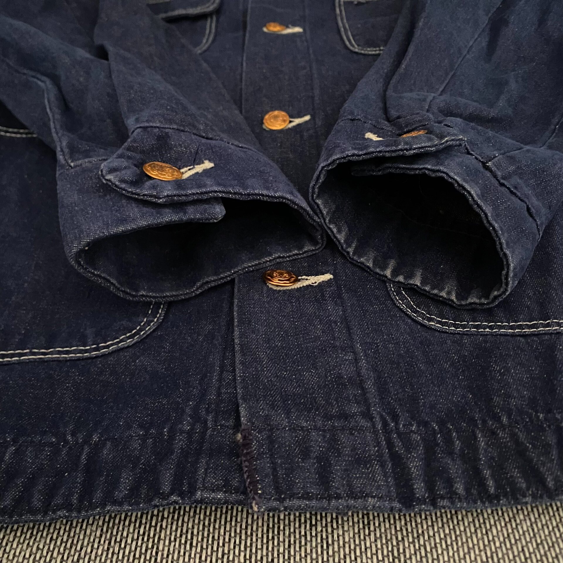 Wrangler Denim Four-Pocket Work Jacket — back