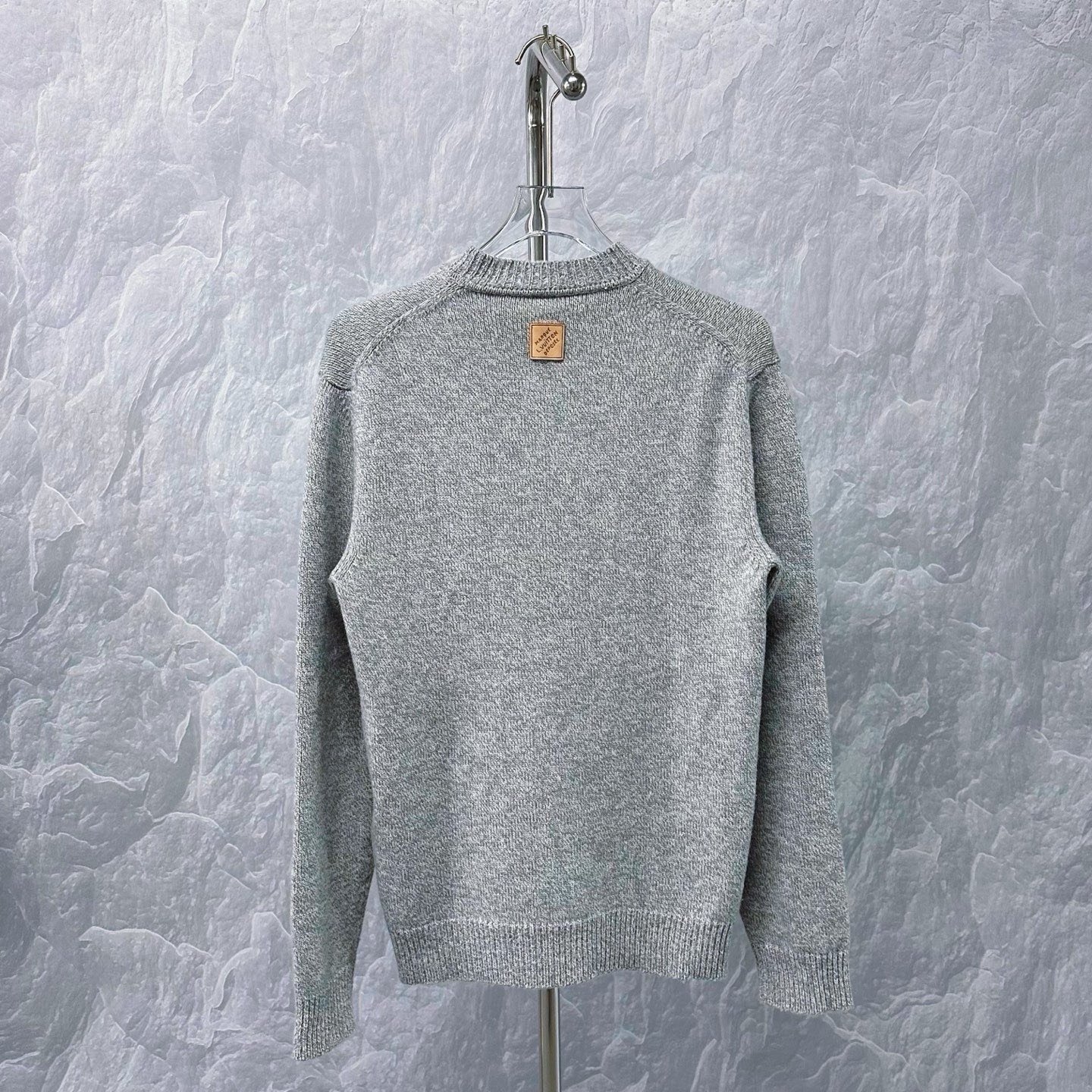 Louis Vuitton SS26 Fox Logo Wool Sweater — back