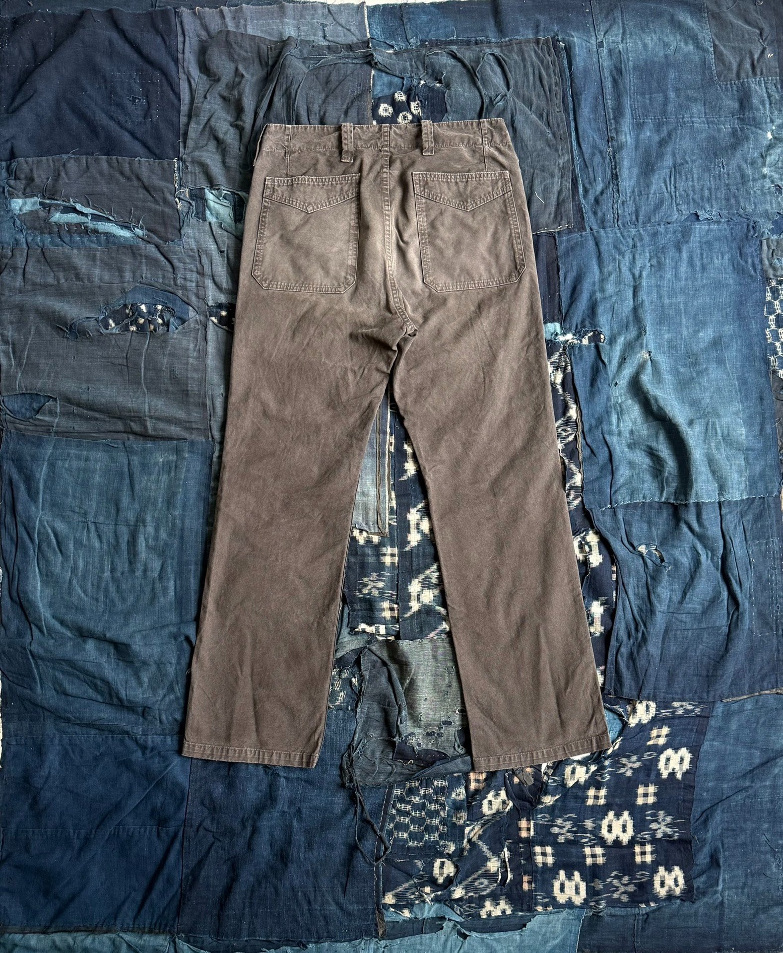 VISVIM 20AW GIFFORD PANTS DMGD — front