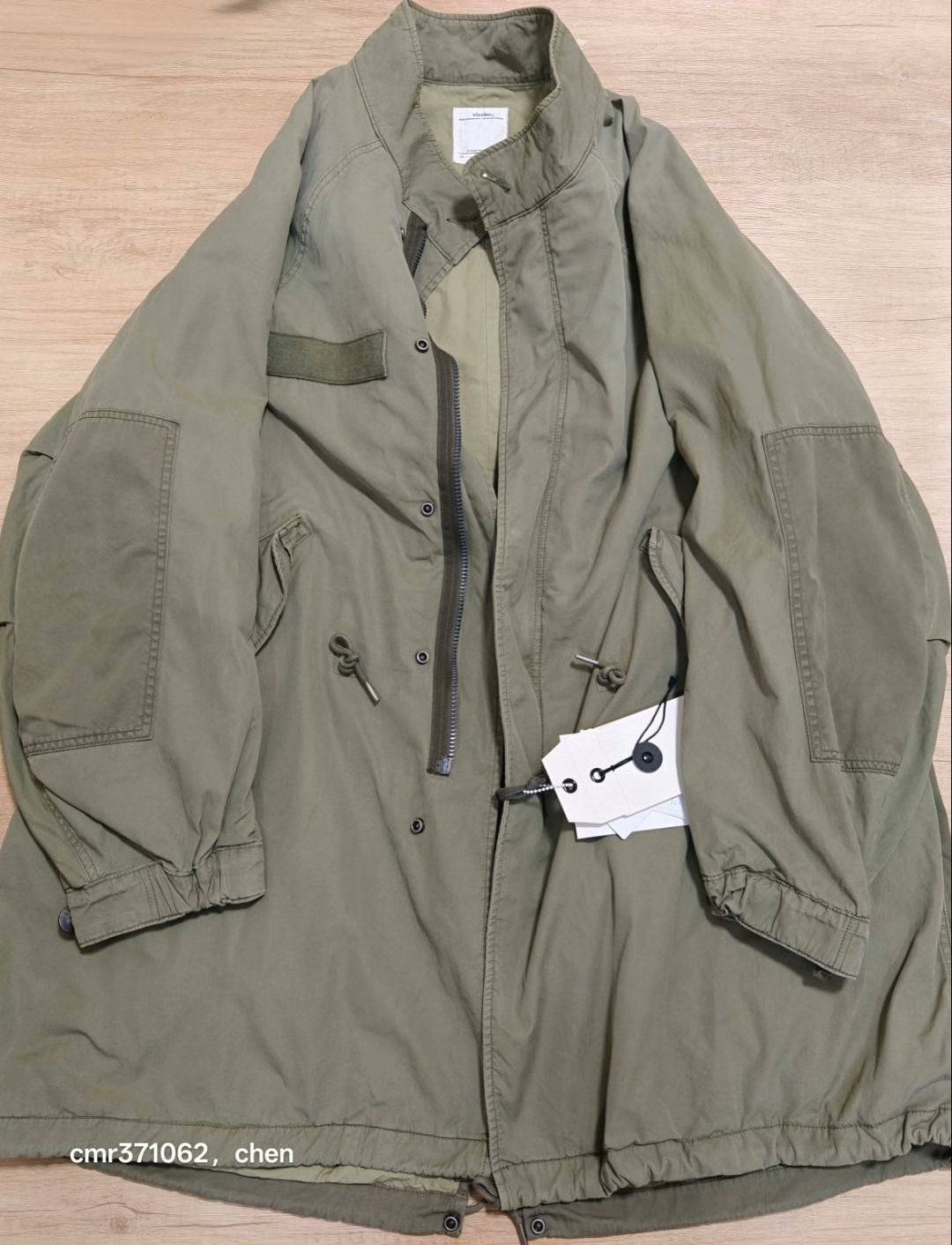VISVIM 23AW SIX-FIVE FISHTAIL PARKA — back