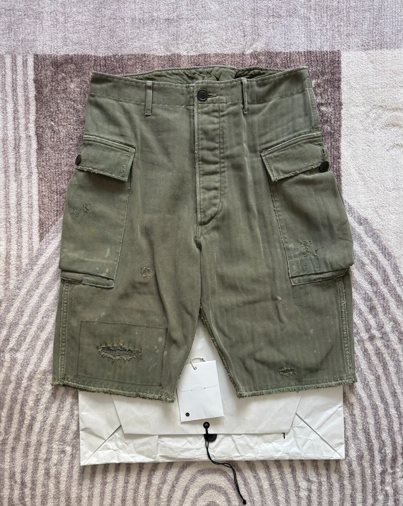 VISVIM 20SS VETERANS SHORTS CRASH