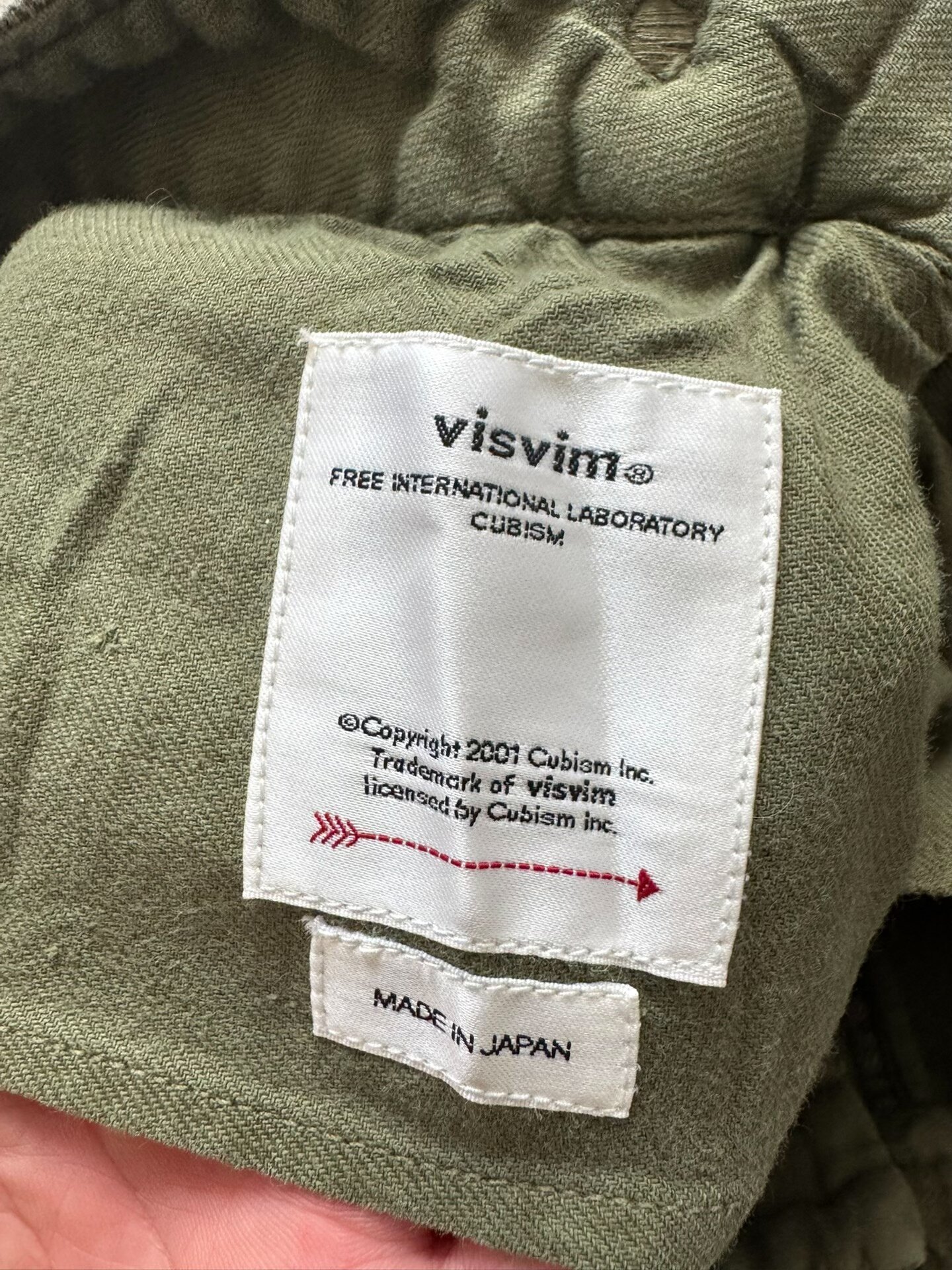 VISVIM 20SS VETERANS SHORTS CRASH — detail