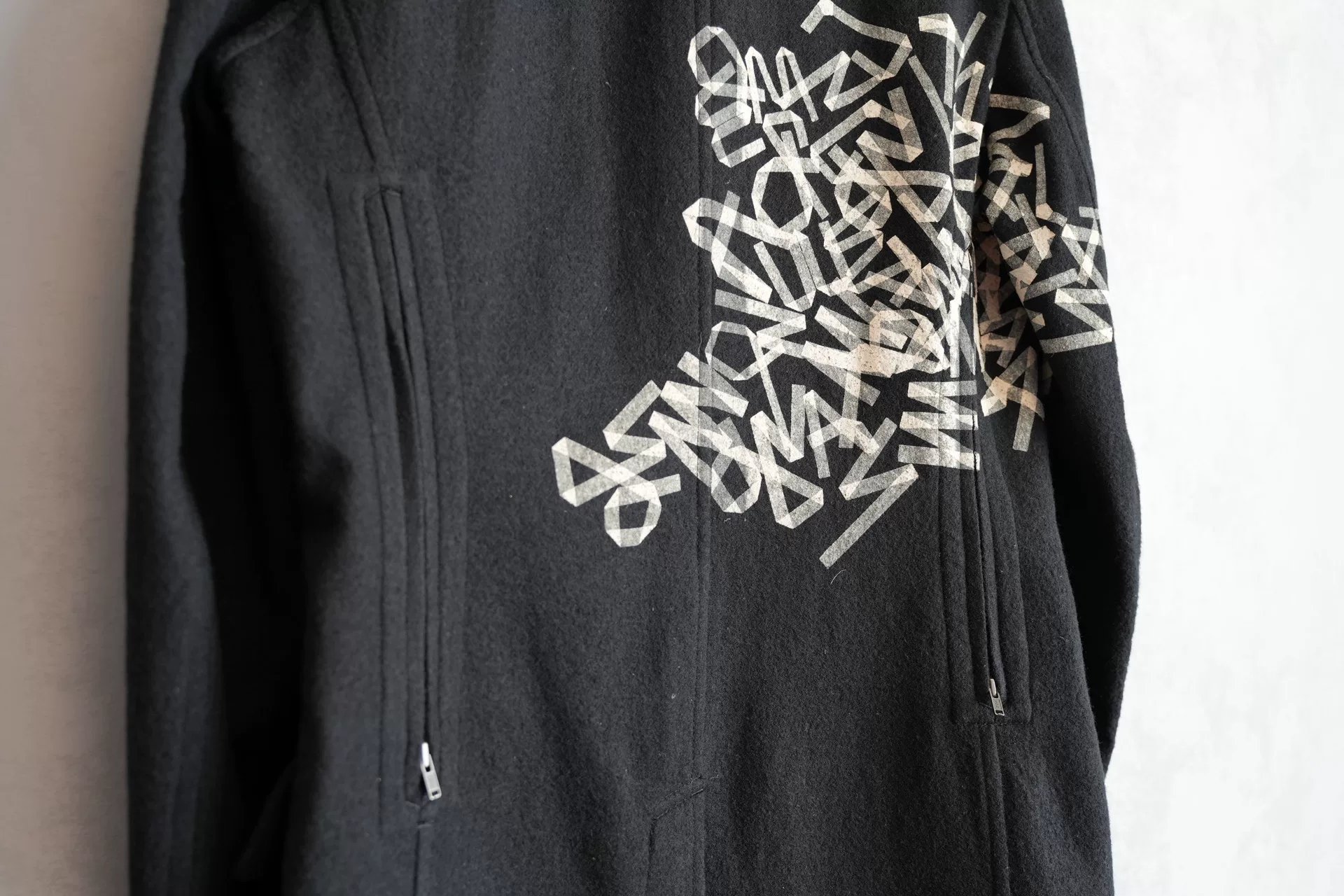 Yohji Yamamoto 15AW Wool Coat — label