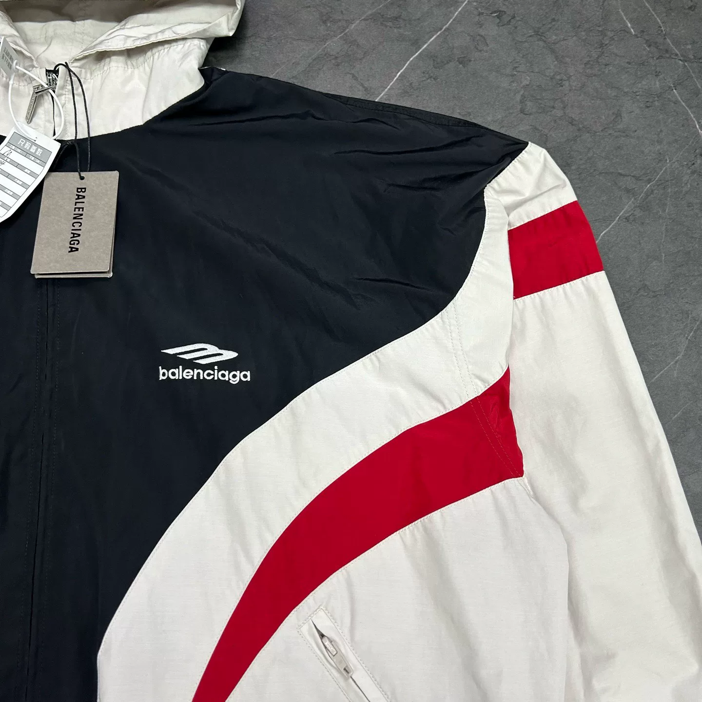 Balenciaga SS24 School Uniform Jacket — detail