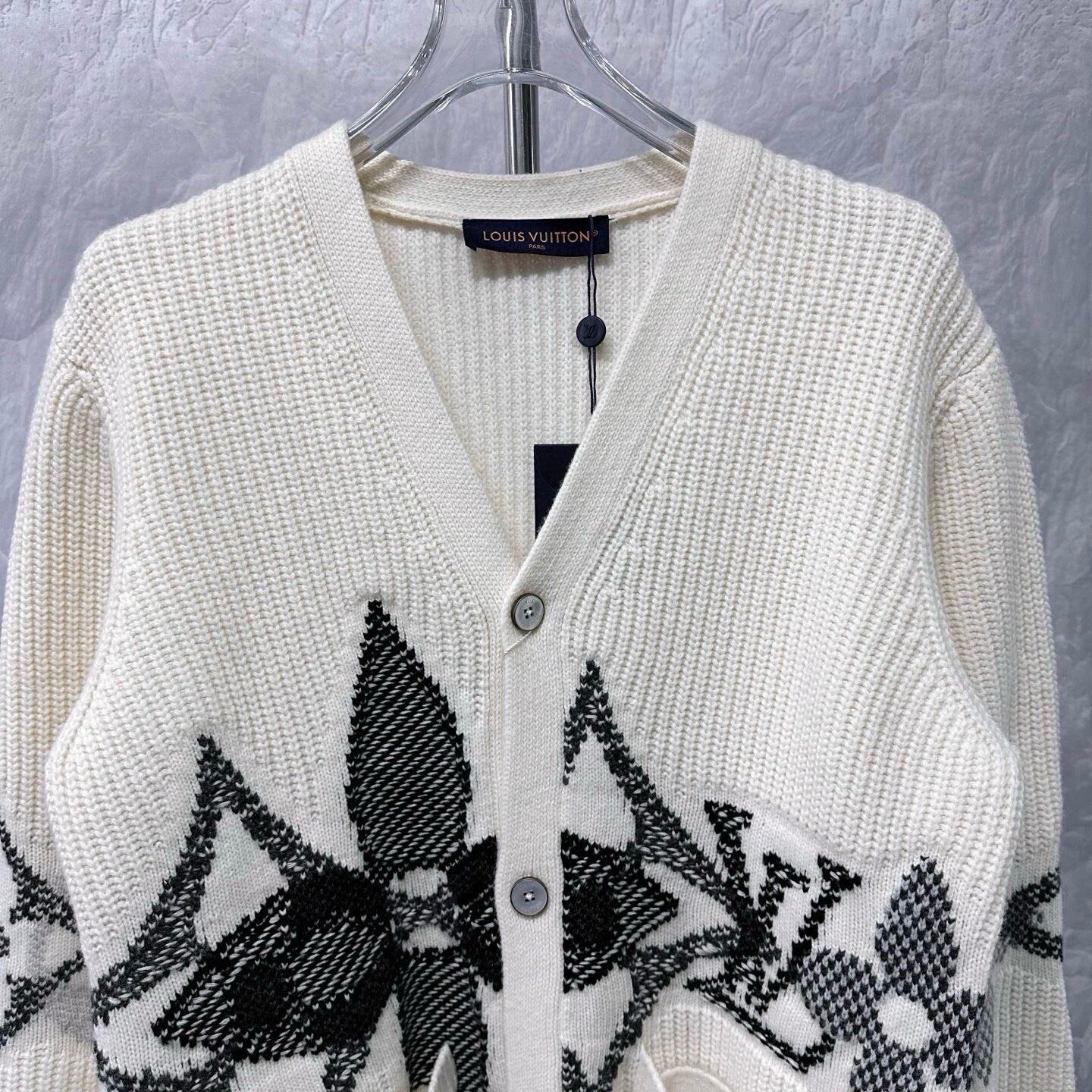 Louis Vuitton SS26 Ski Logo Wool Coat — front