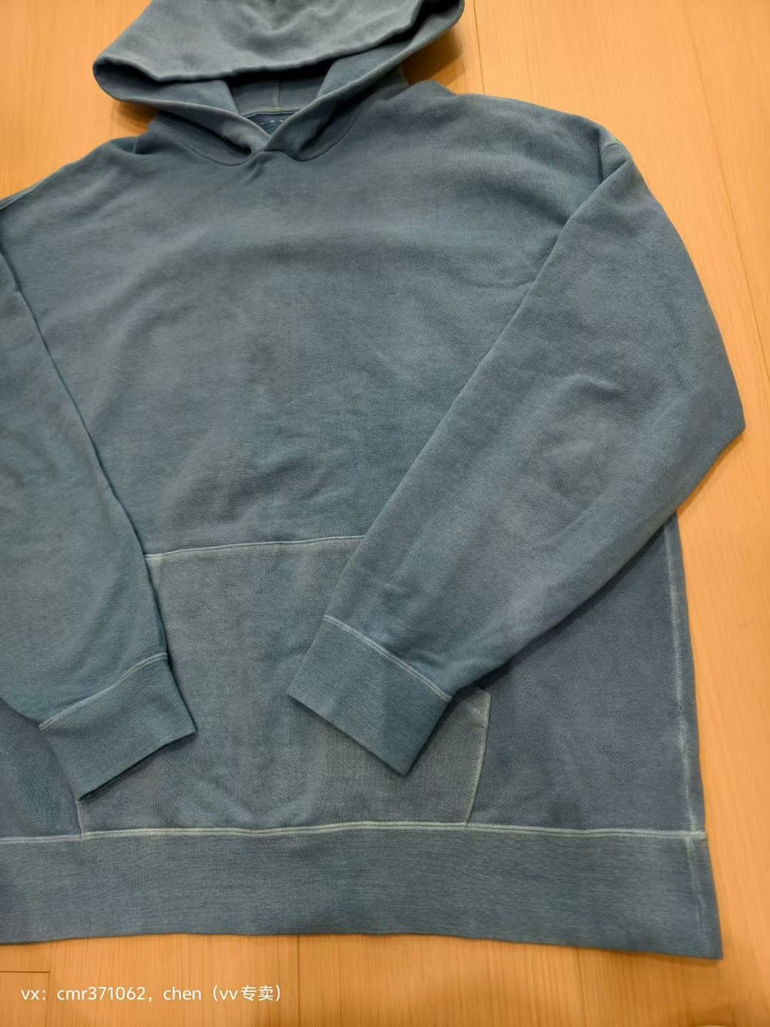 visvim 22SS Jumbo Hoodie N.D — detail