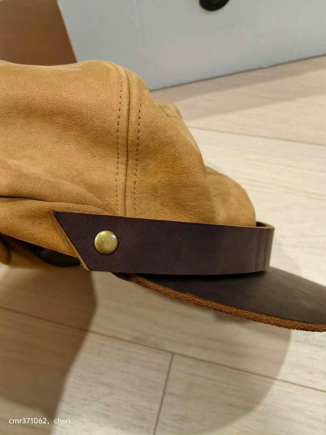 VISVIM 23SS BIKER HAT — detail
