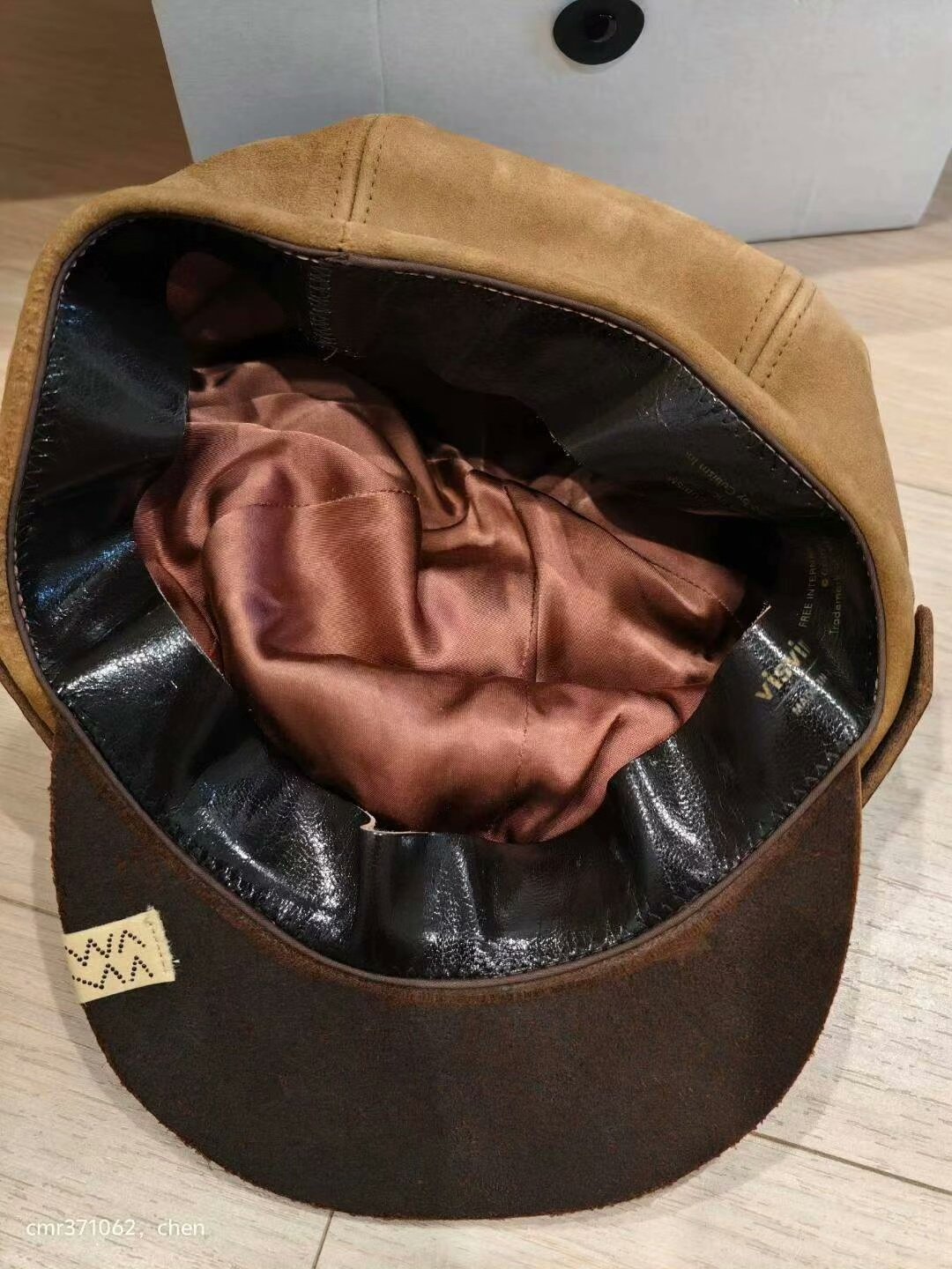 VISVIM 23SS BIKER HAT — label