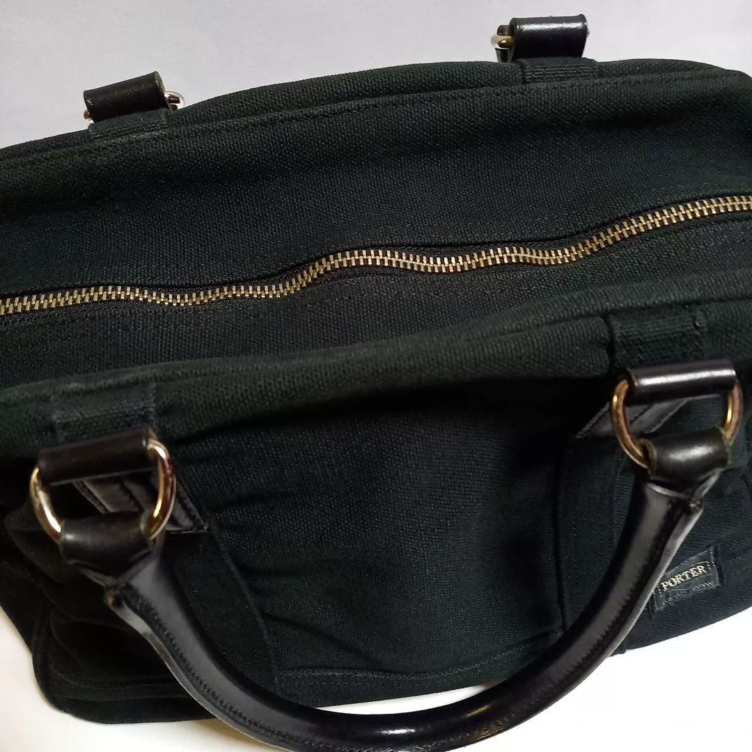 PORTER x FABRICK x Medicom Toy Mini Boston Bag — front