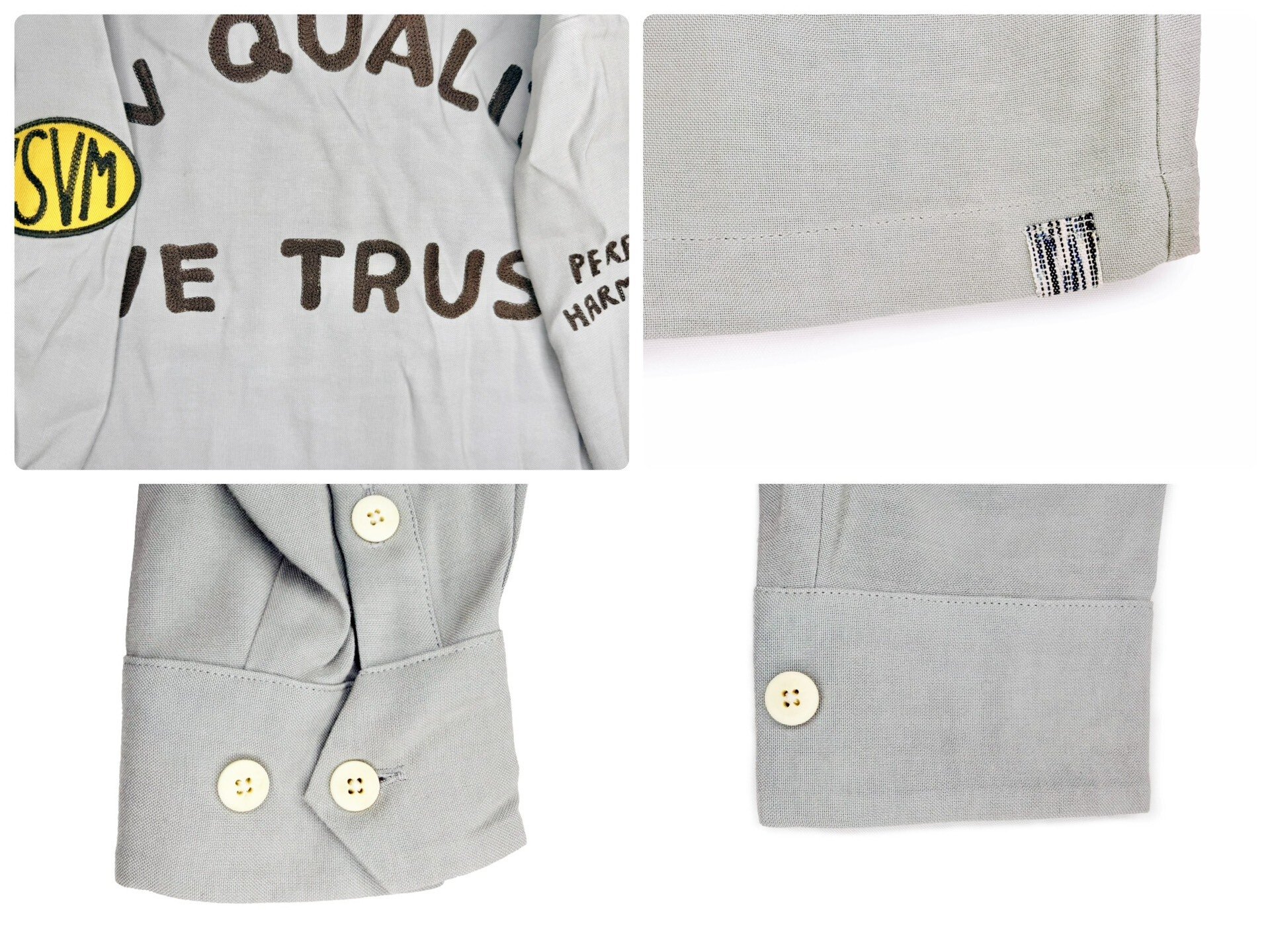 VISVIM 24SS KEESEY G.S. SHIRT — label