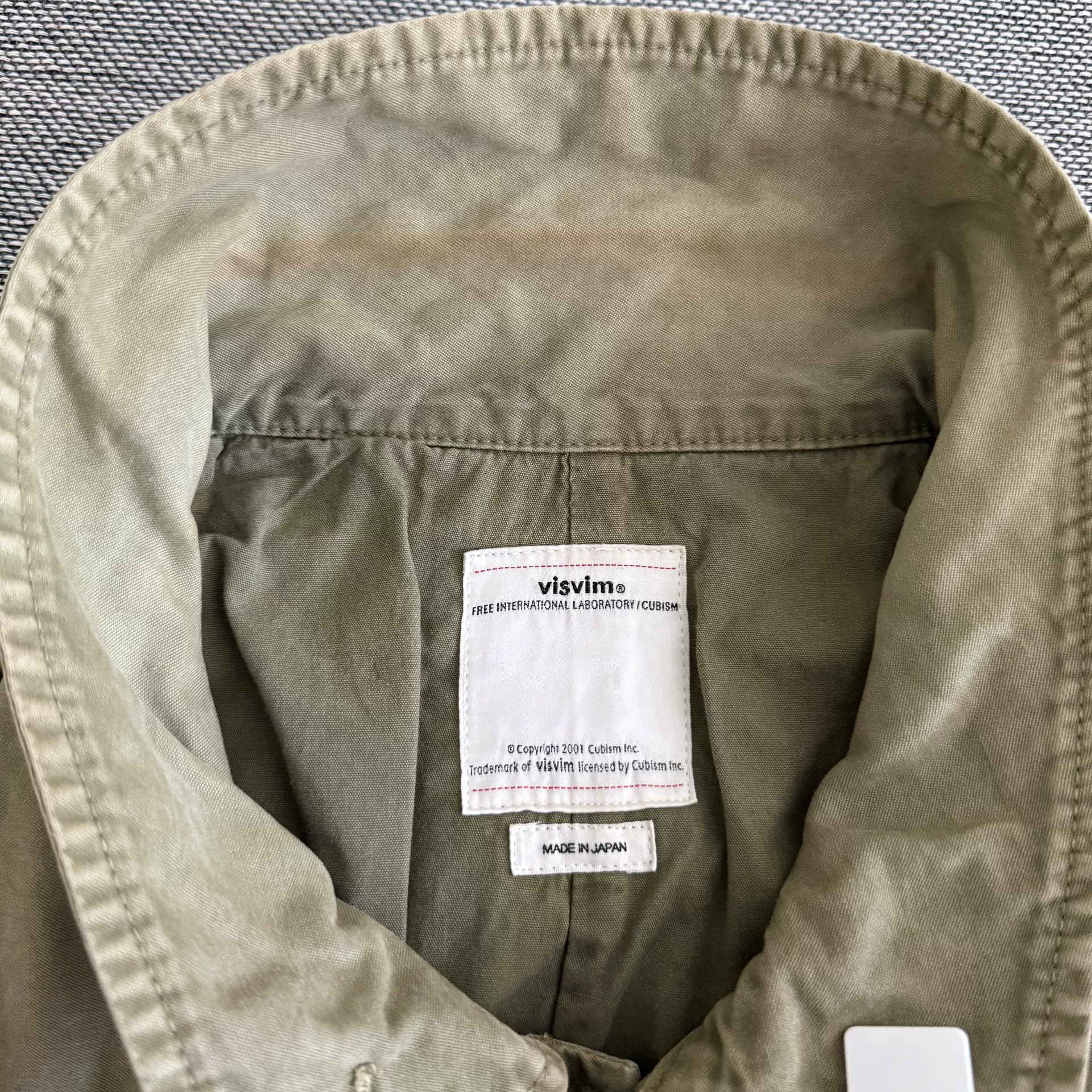 Visvim 18ss M65 M51 Military Jacket — detail