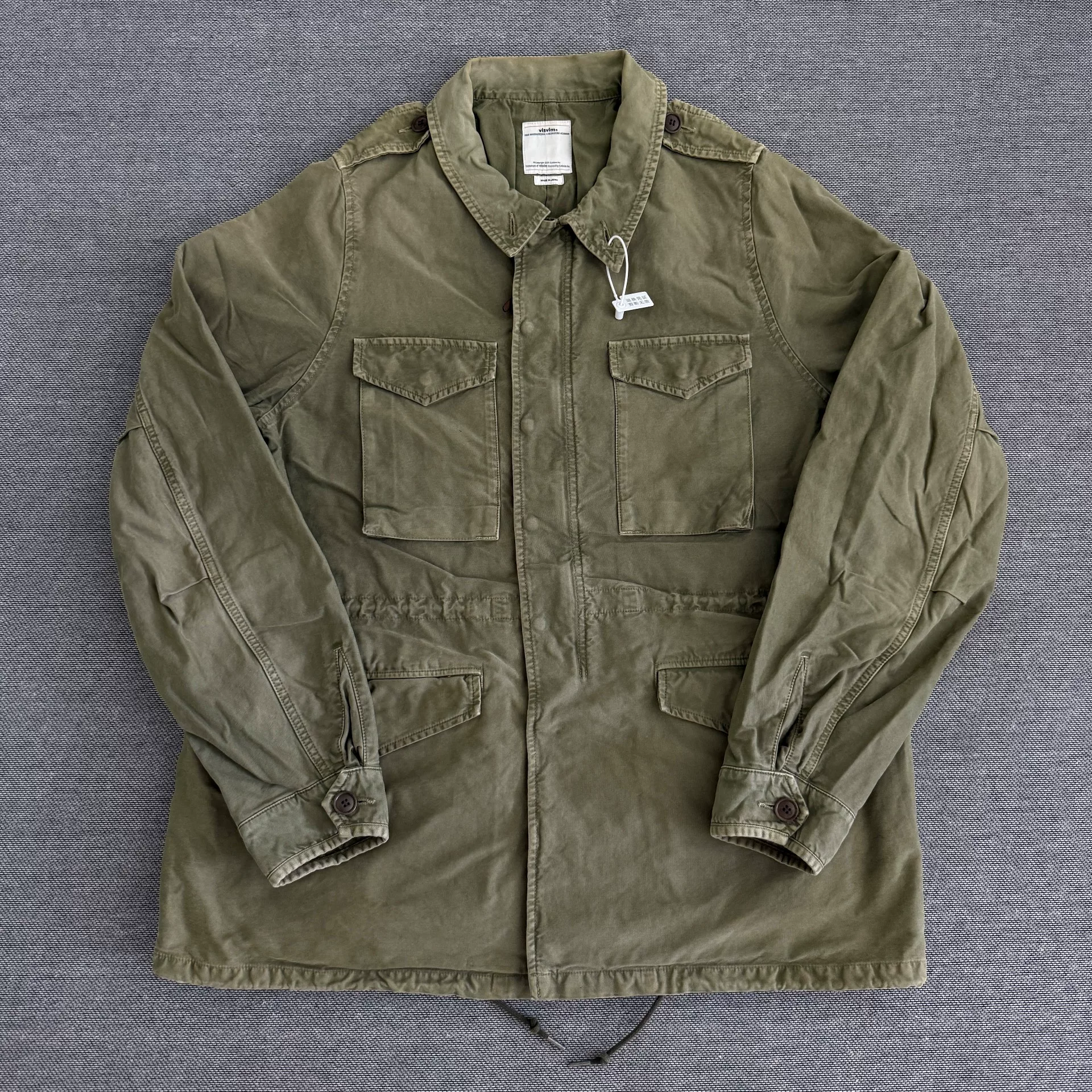 Visvim 18ss M65 M51 Military Jacket