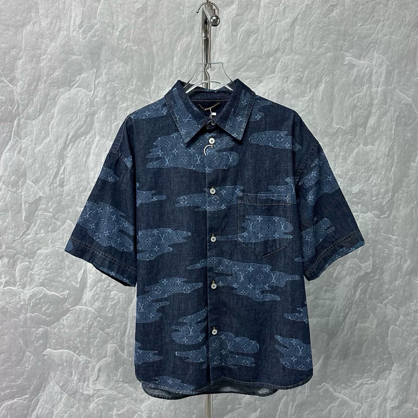 Louis Vuitton Nigo FW25 Camo Shirt L