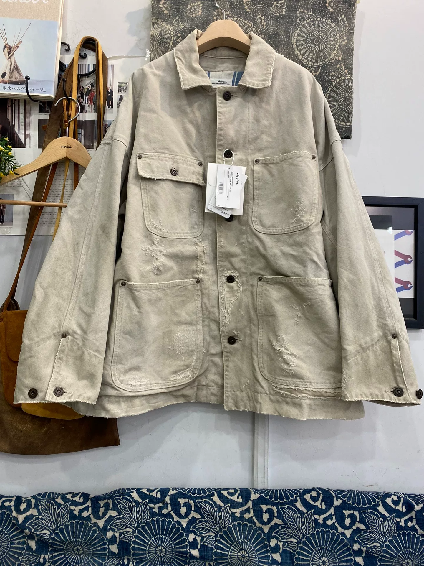 visvim 22ss MACRAY COVERALL CRASH
