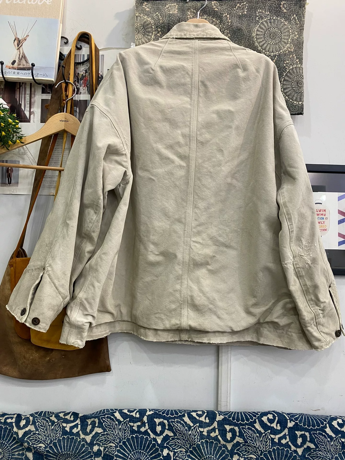 visvim 22ss MACRAY COVERALL CRASH — front