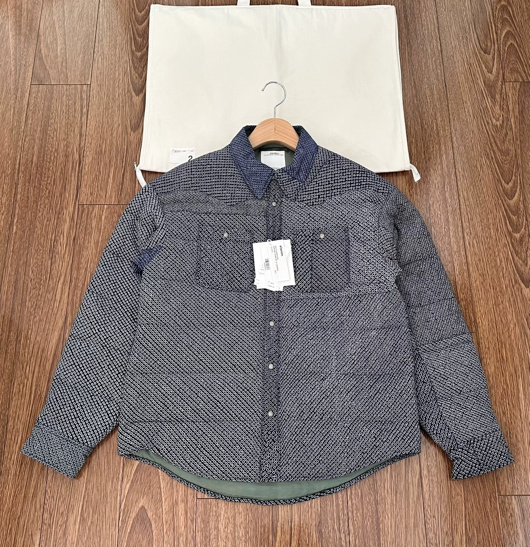 VISVIM Kerchief Down JKT (VT.Shibori)
