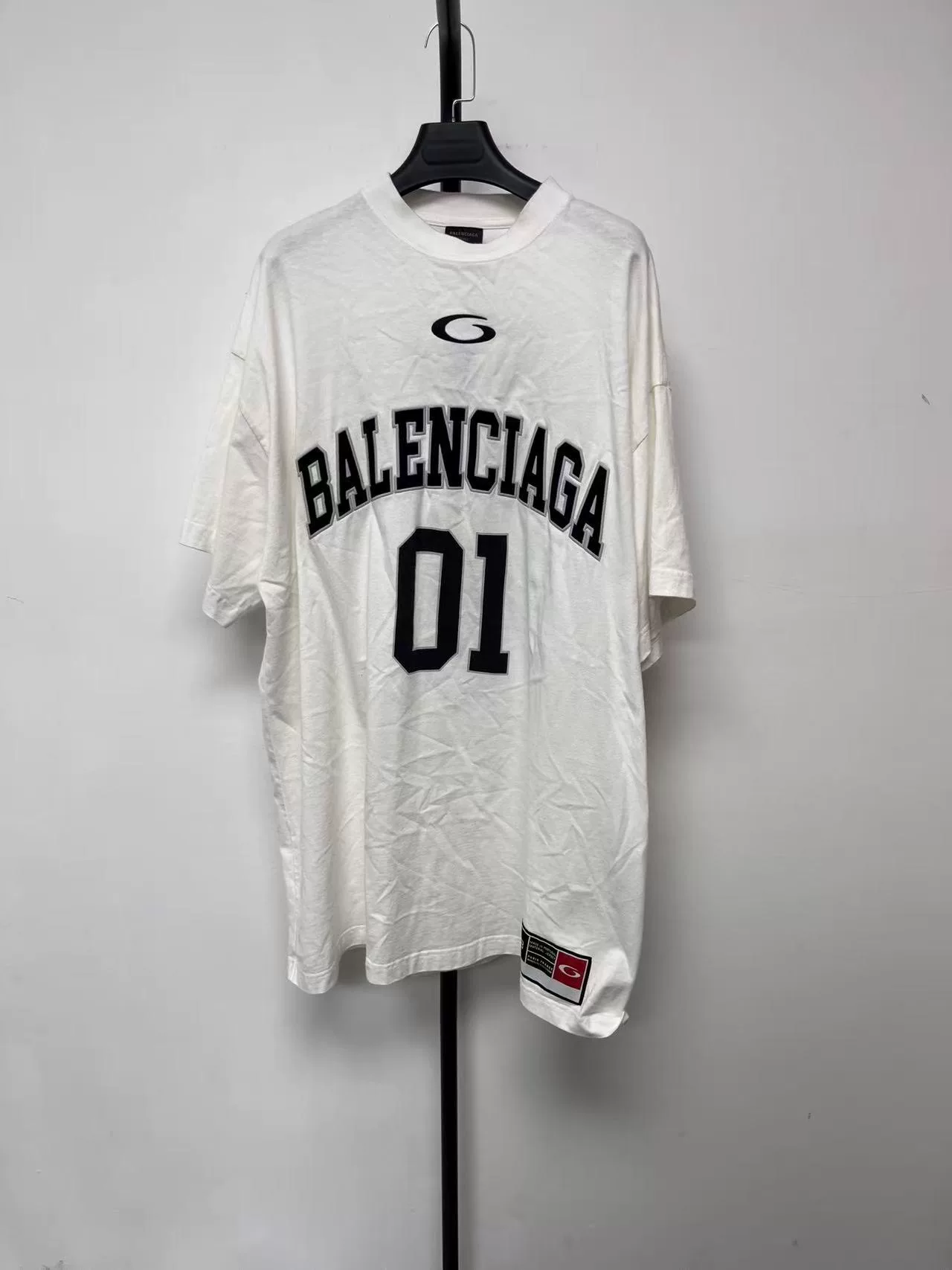 Balenciaga Basketball Loose Short-Sleeve T-Shirt