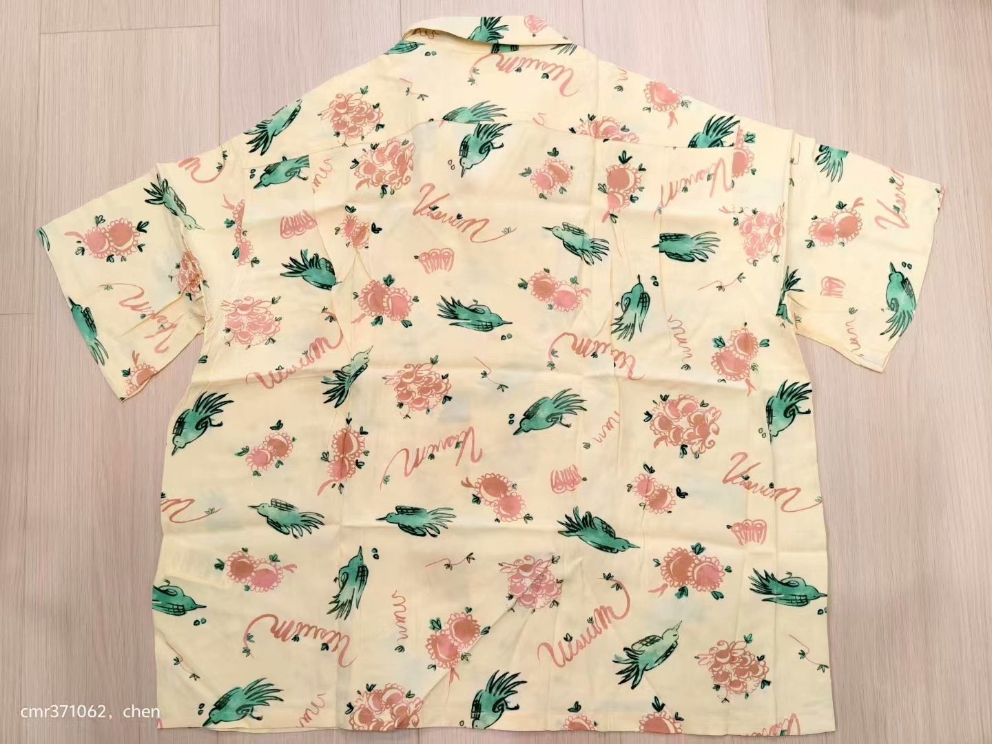 VISVIM 22SS WALLIS SHIRT SUNNYBIRD — label