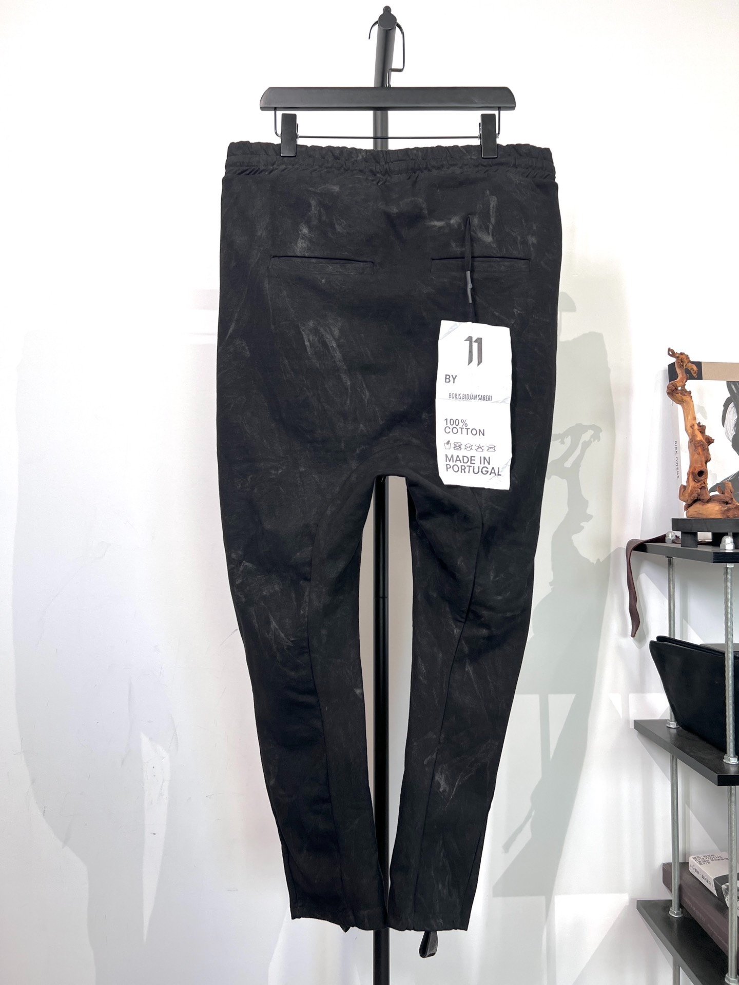 Boris Bidjan Saberi 11by bbs P18 Coated Sweatpants — front
