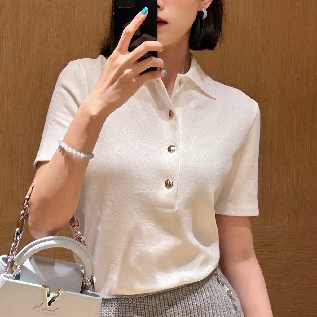 Louis Vuitton SS25 Subtle Monogram Polo