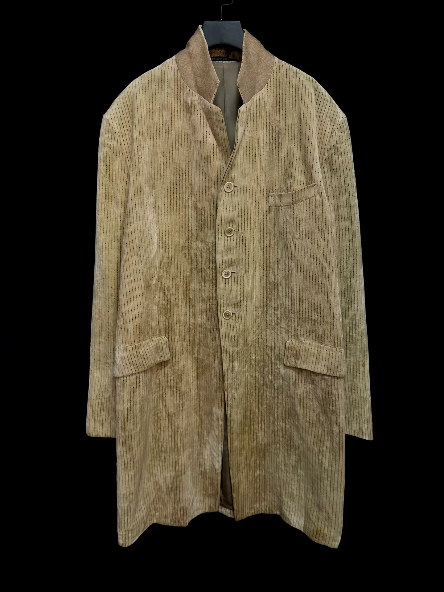Yohji Yamamoto 94AW Puppet Show Velvet Coat