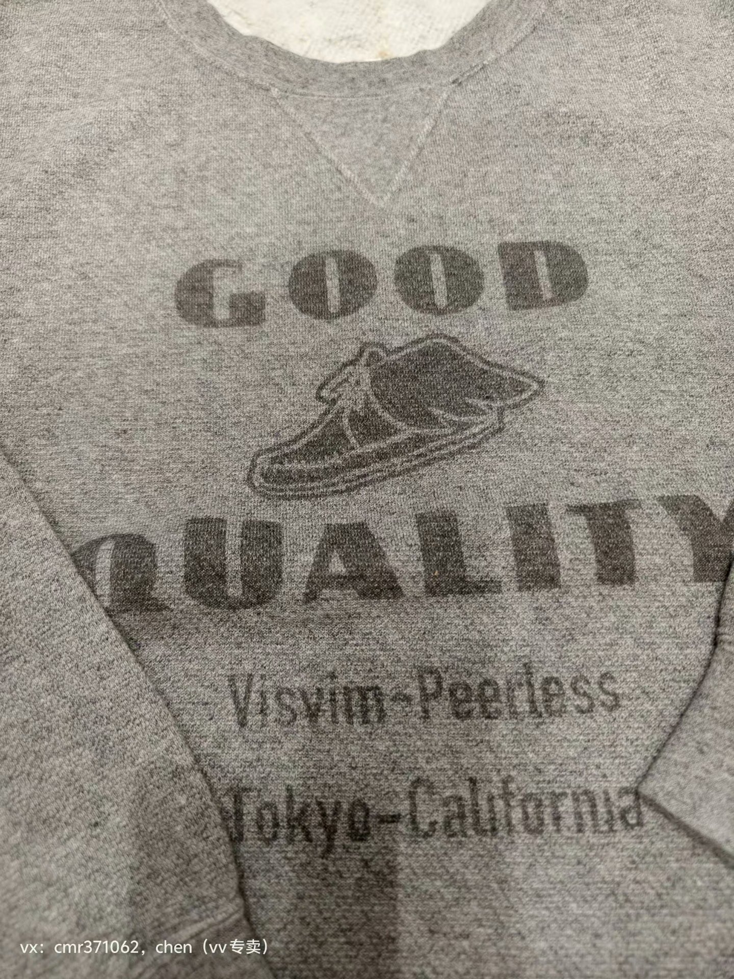 VISVIM 22SS AMPLUS SB SWEAT L/S — detail