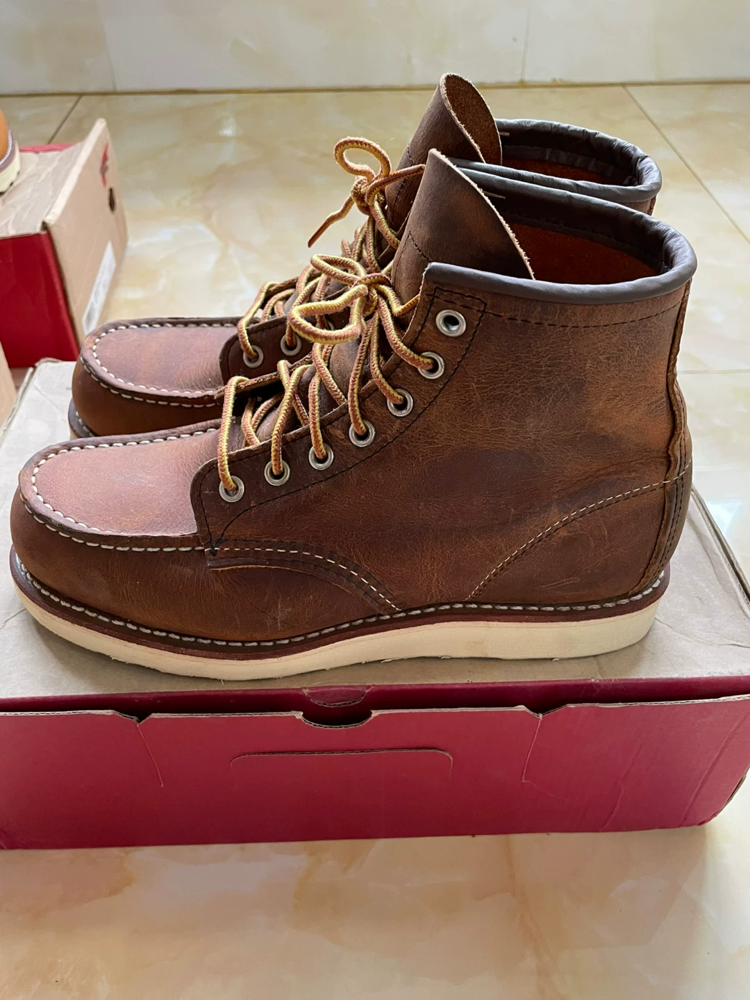 Red Wing 8876 Work Boots — back