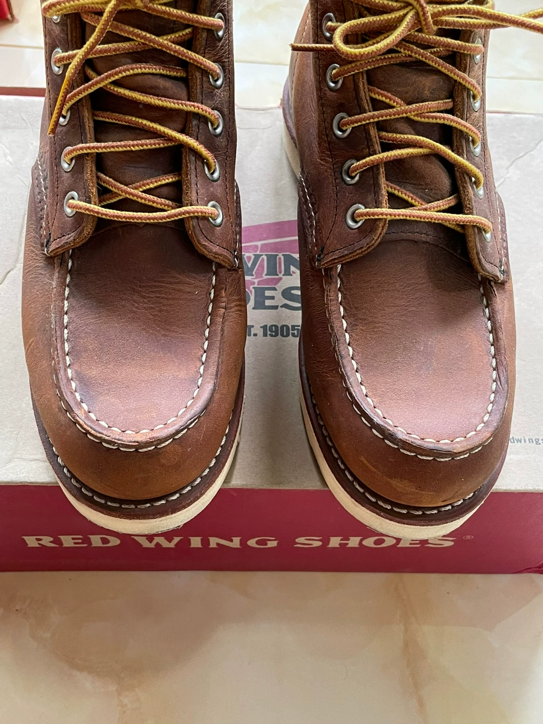 Red Wing 8876 Work Boots — front