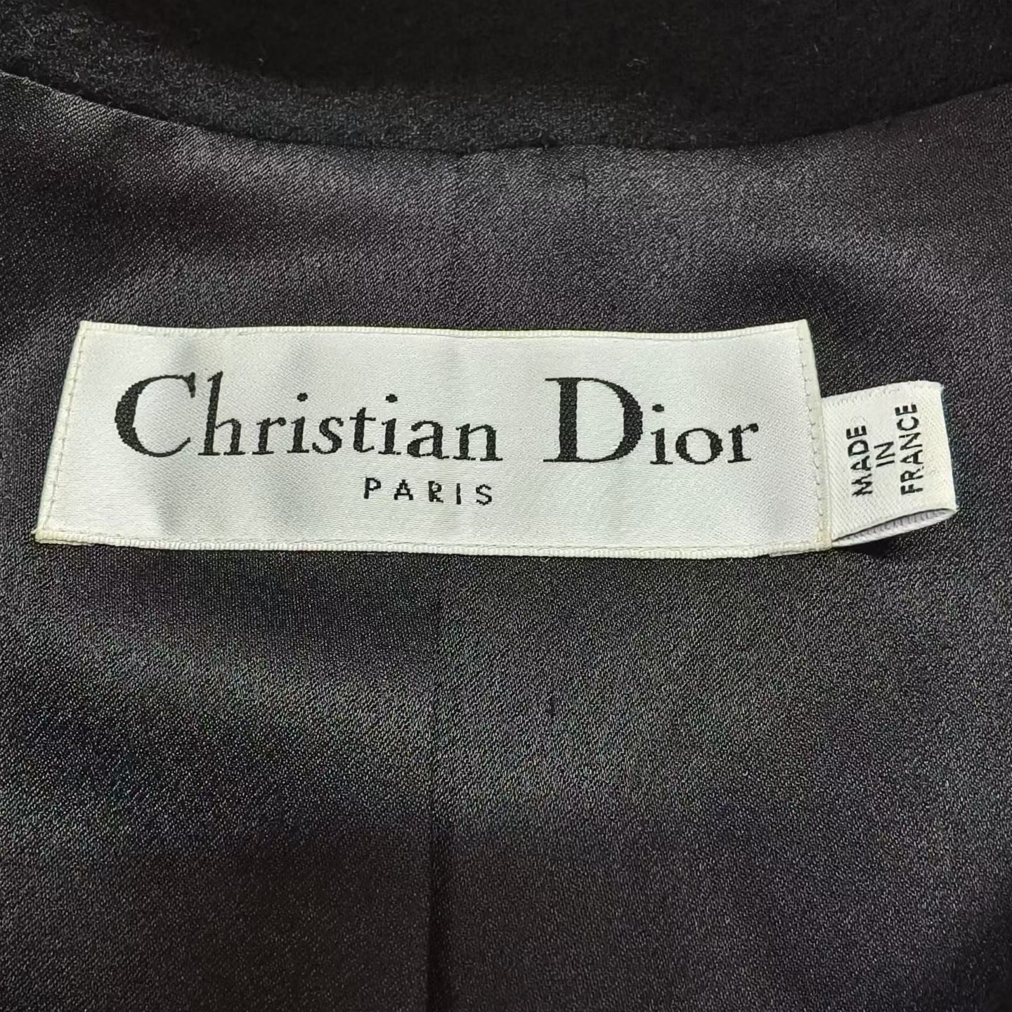 Dior Wool Blend Coat — back