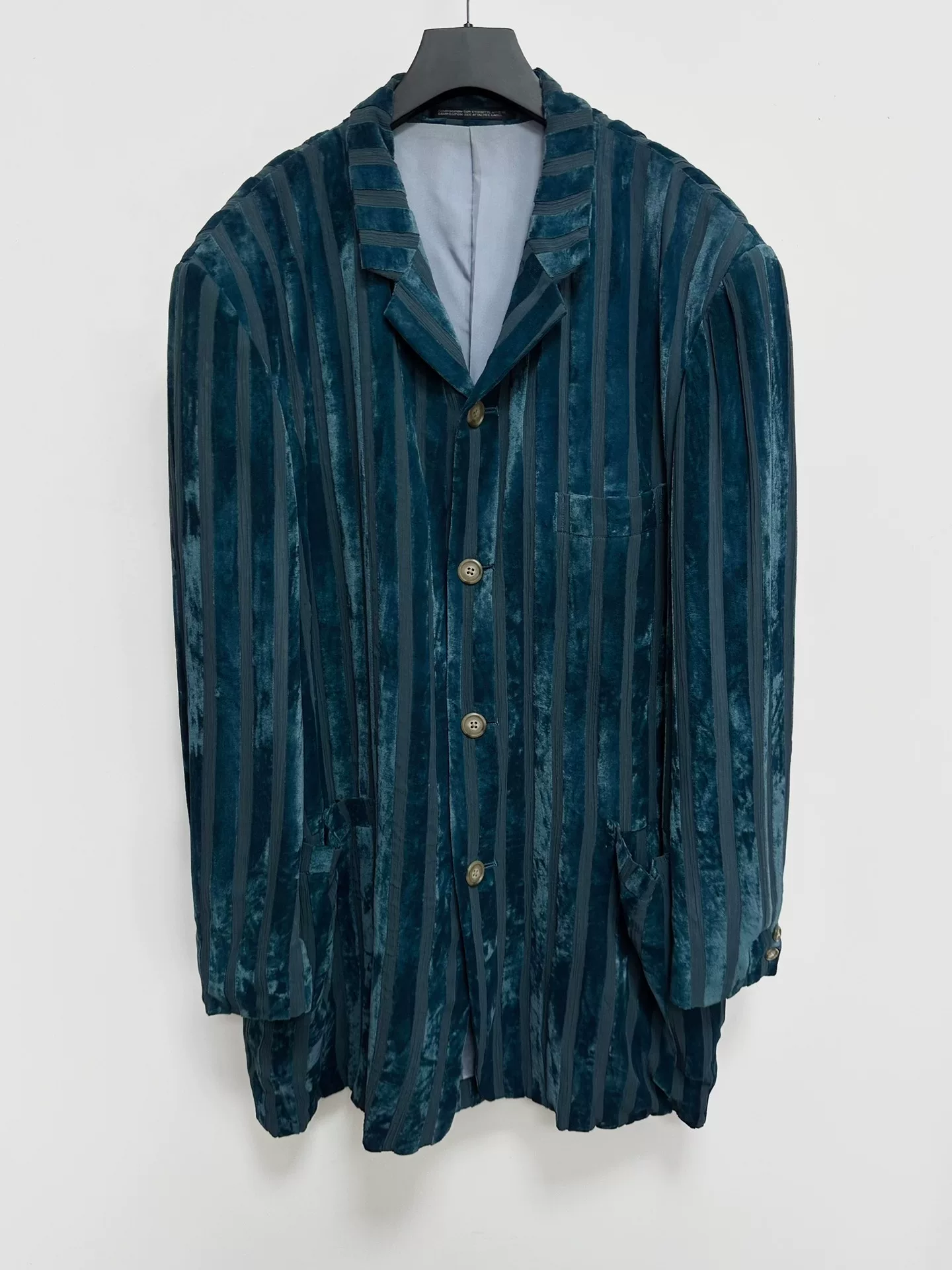 Yohji Yamamoto 1992 SS Velvet Silk Coat