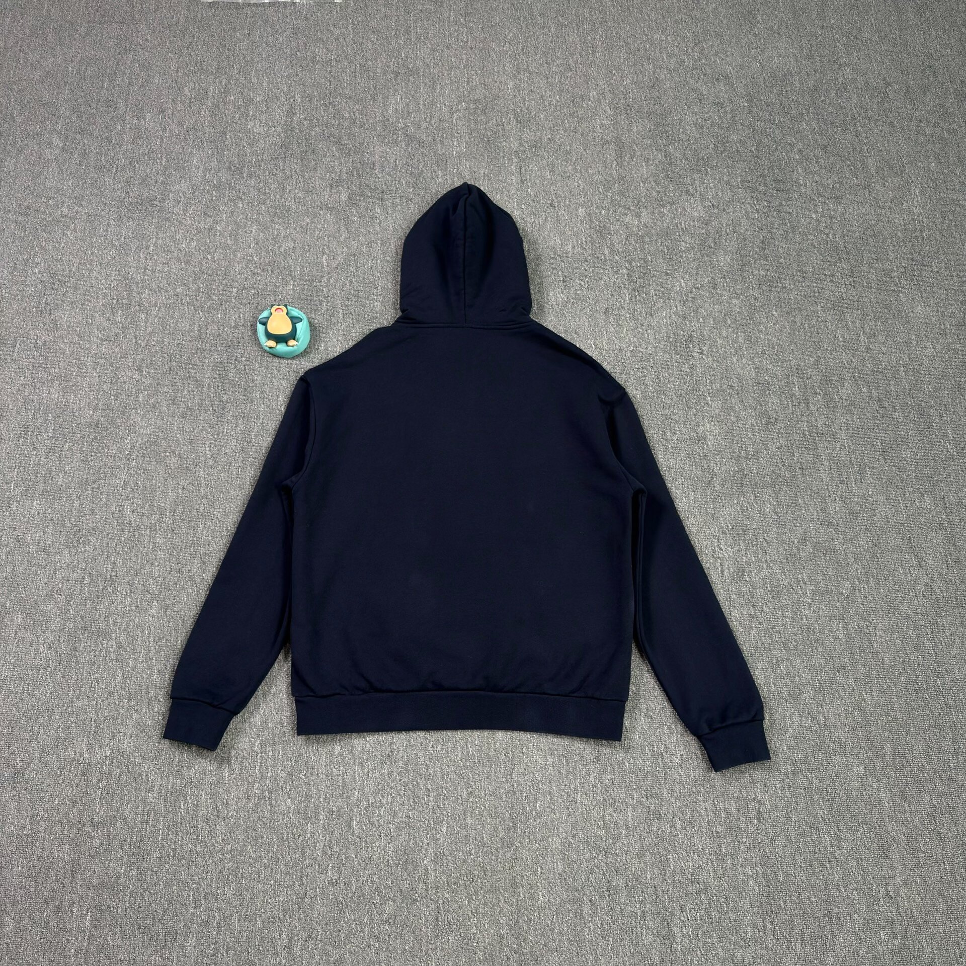 Louis Vuitton Navy Blue Printed Hoodie — front