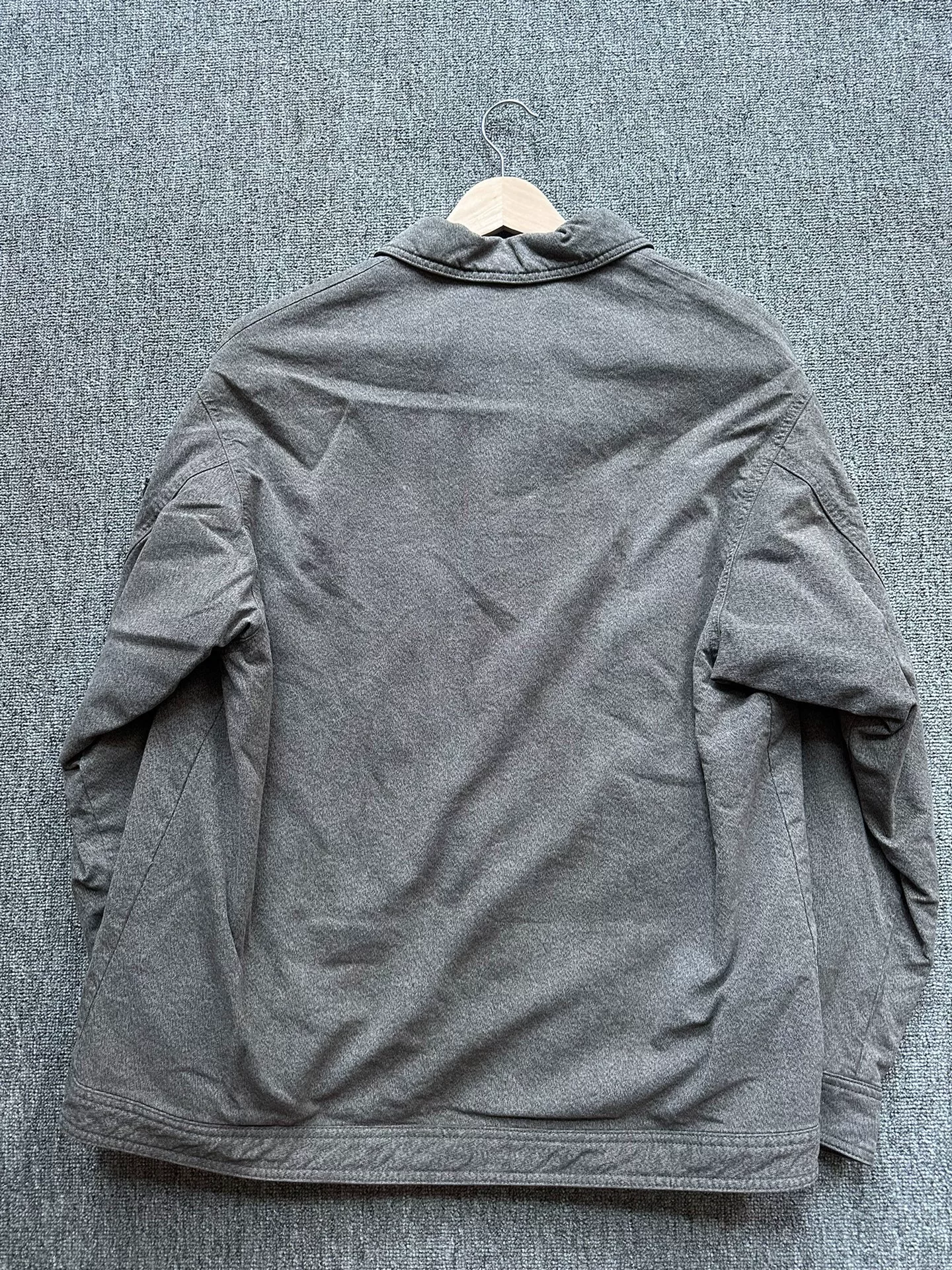 visvim Willis Blouson Gray Jacket — label