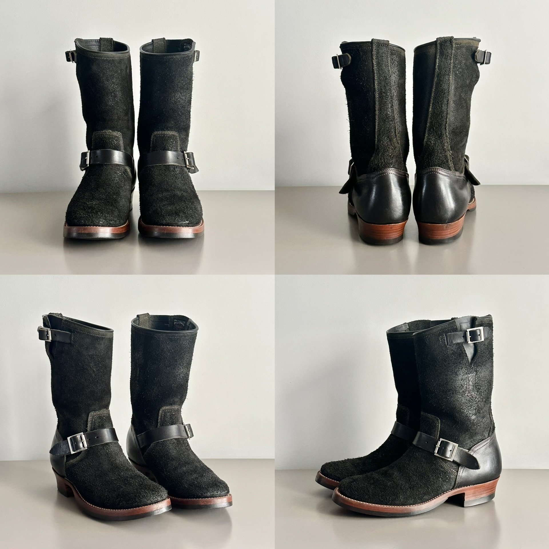 Clinch x BSW Engineer Boots — front
