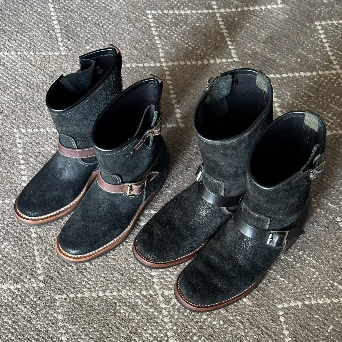 Clinch x BSW Engineer Boots — label