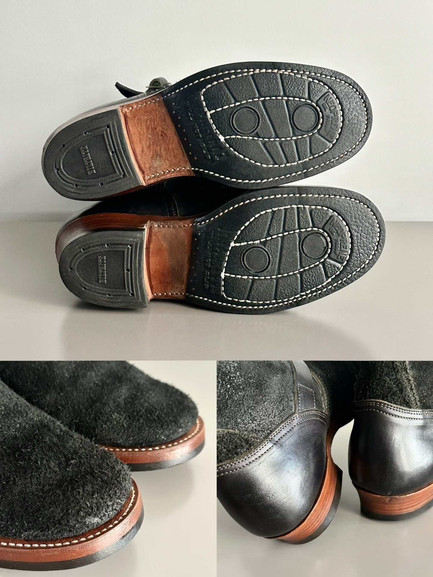 Clinch x BSW Engineer Boots — detail