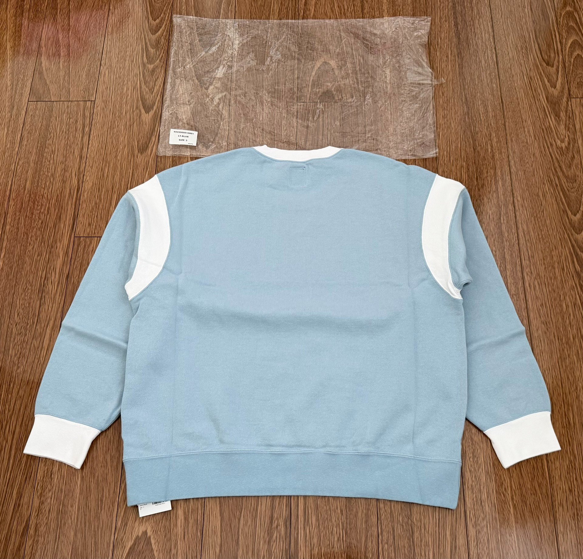 VISVIM ICT JUMBO SB SWEAT L/S — front