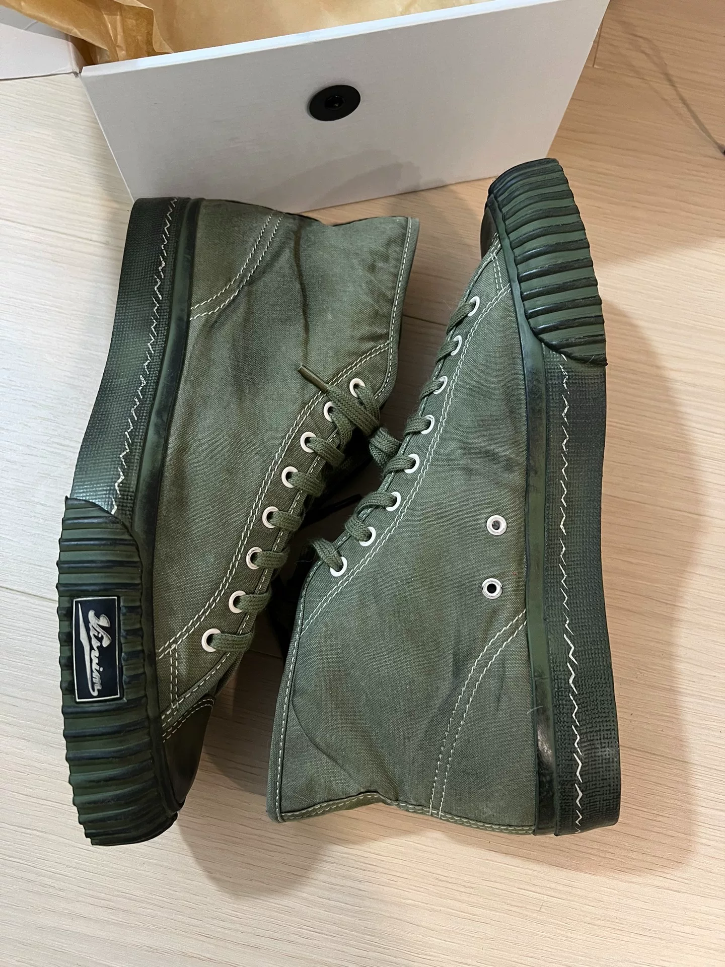 visvim 21AW Kiefer Mid Forage — detail